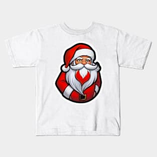 Beautiful santa Kids T-Shirt